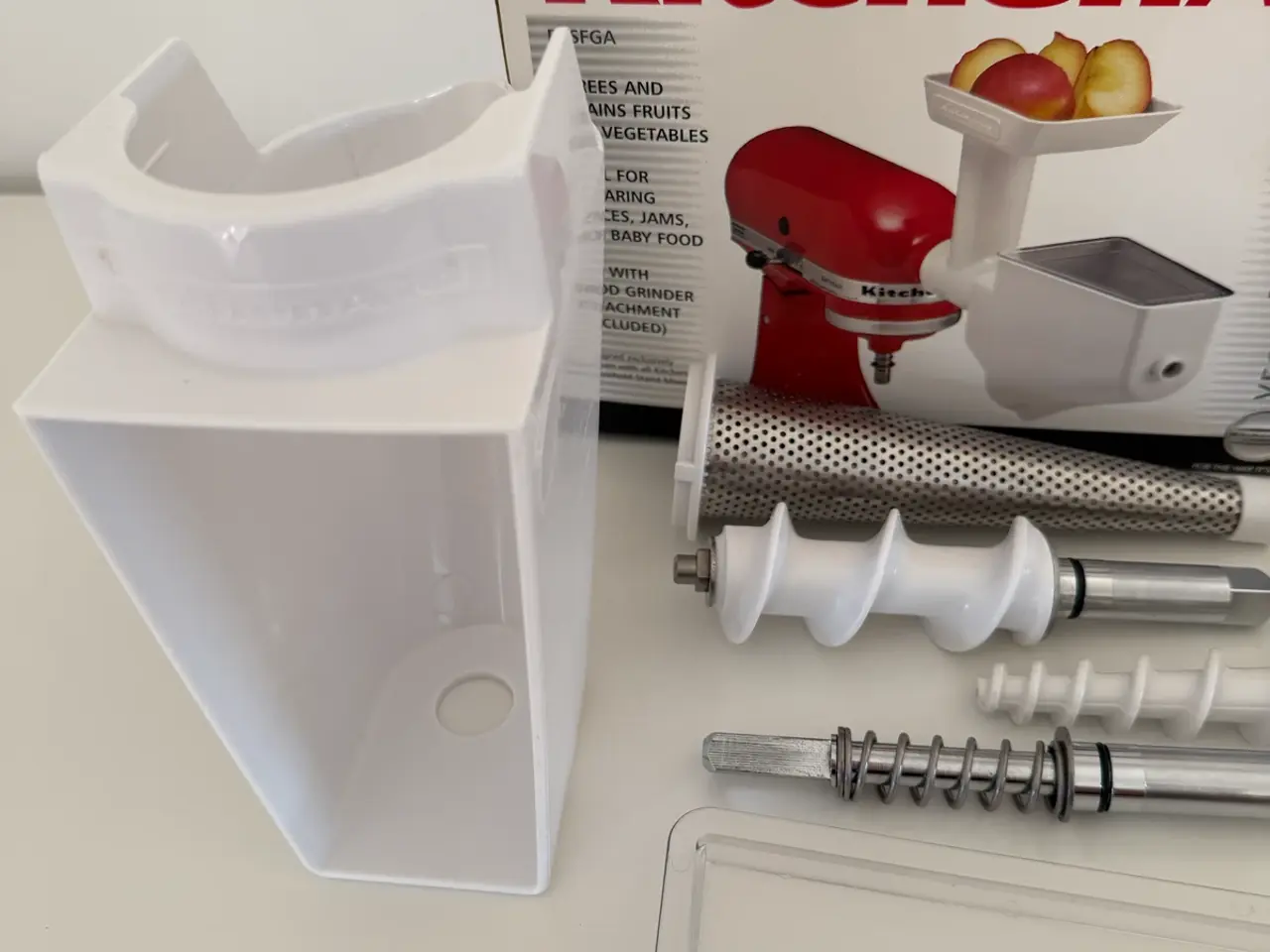 Billede 7 - KitchenAid kødhakker & purépresser udstyr