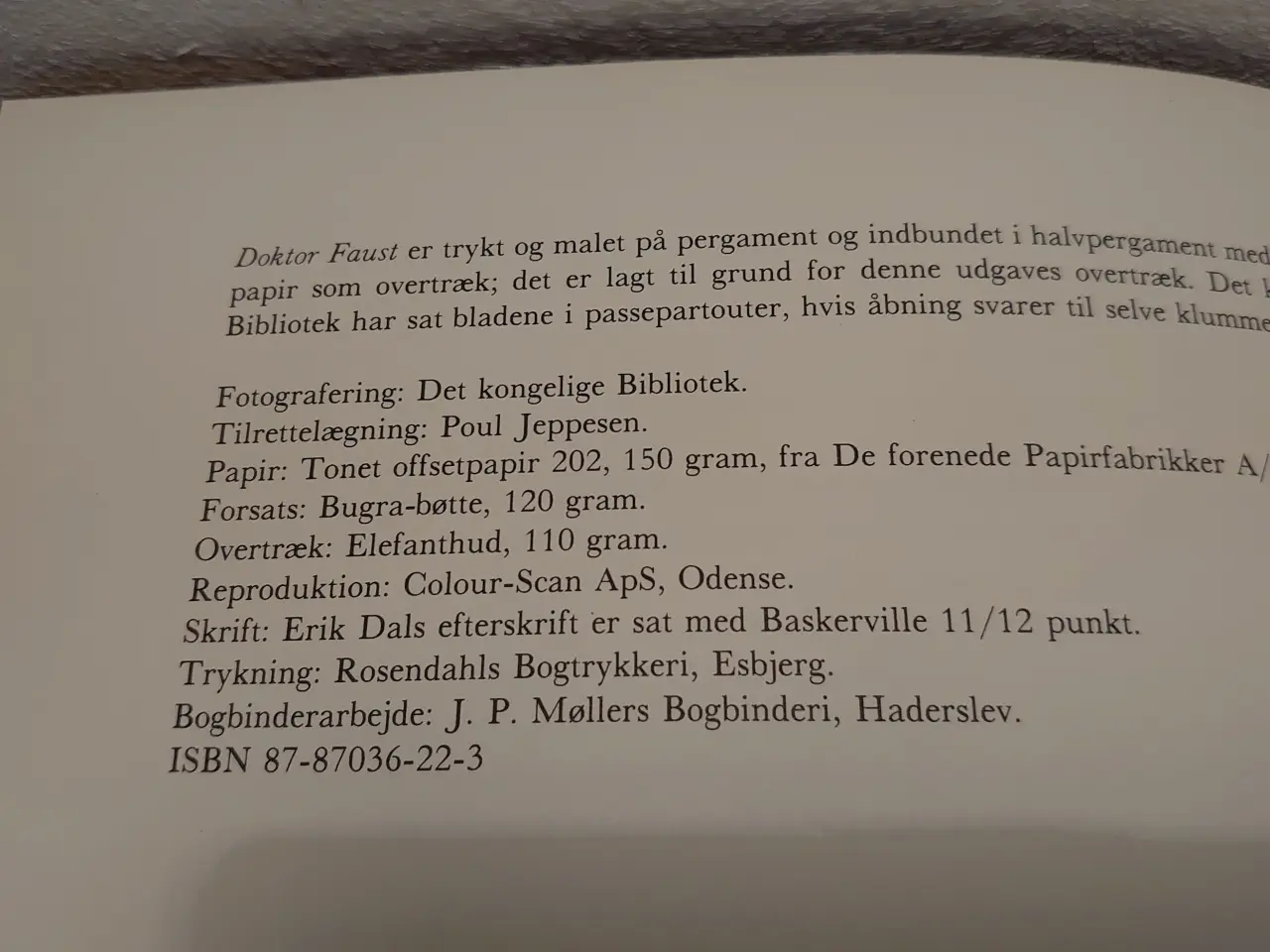 Billede 6 - J.P.Jacobseb: Doktor Faust. Trykt i 1982.