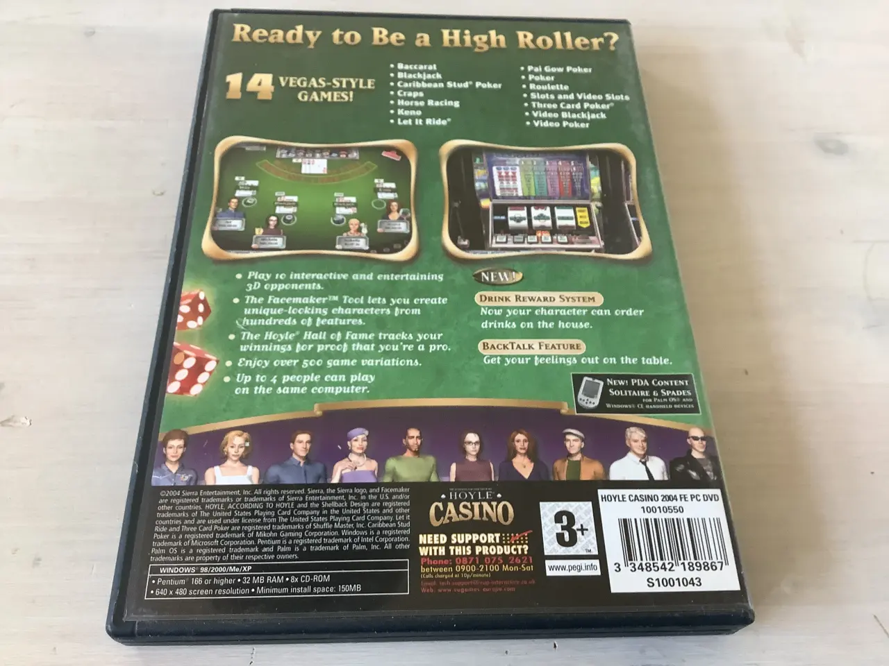 Billede 2 - Hoyle Casino 2004 pc spil