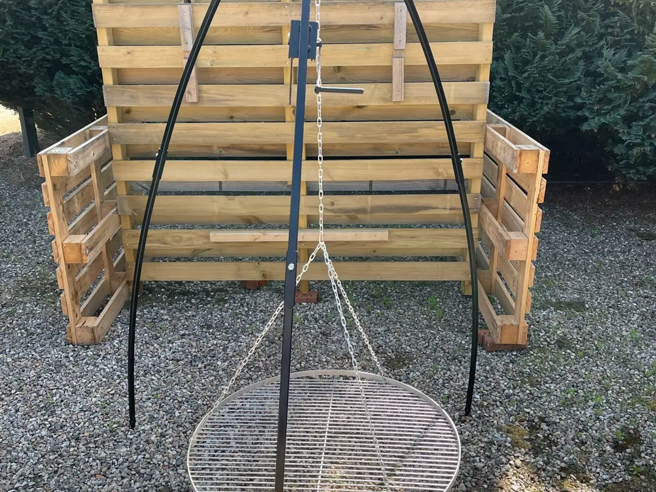Billede 1 - Cookking Bålstativ med hejs