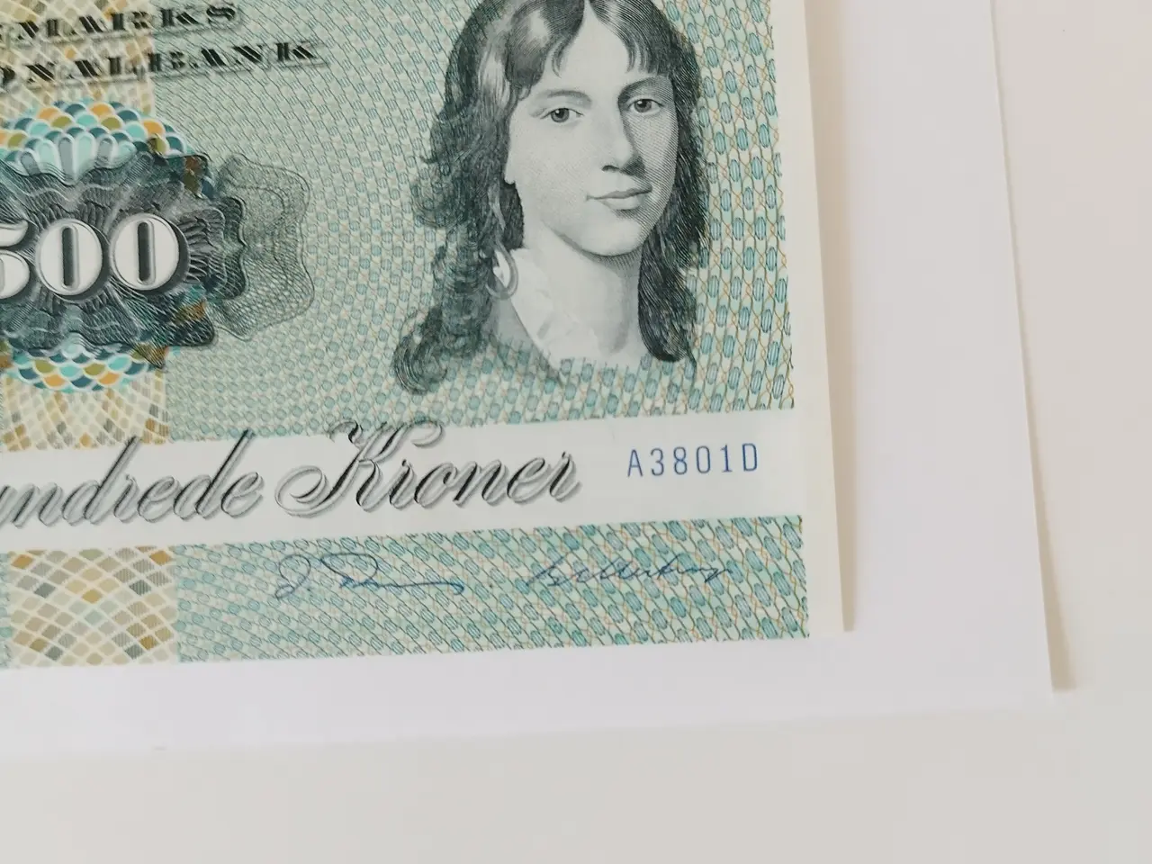 Billede 4 - 500 kr. Firben. Bankfrisk