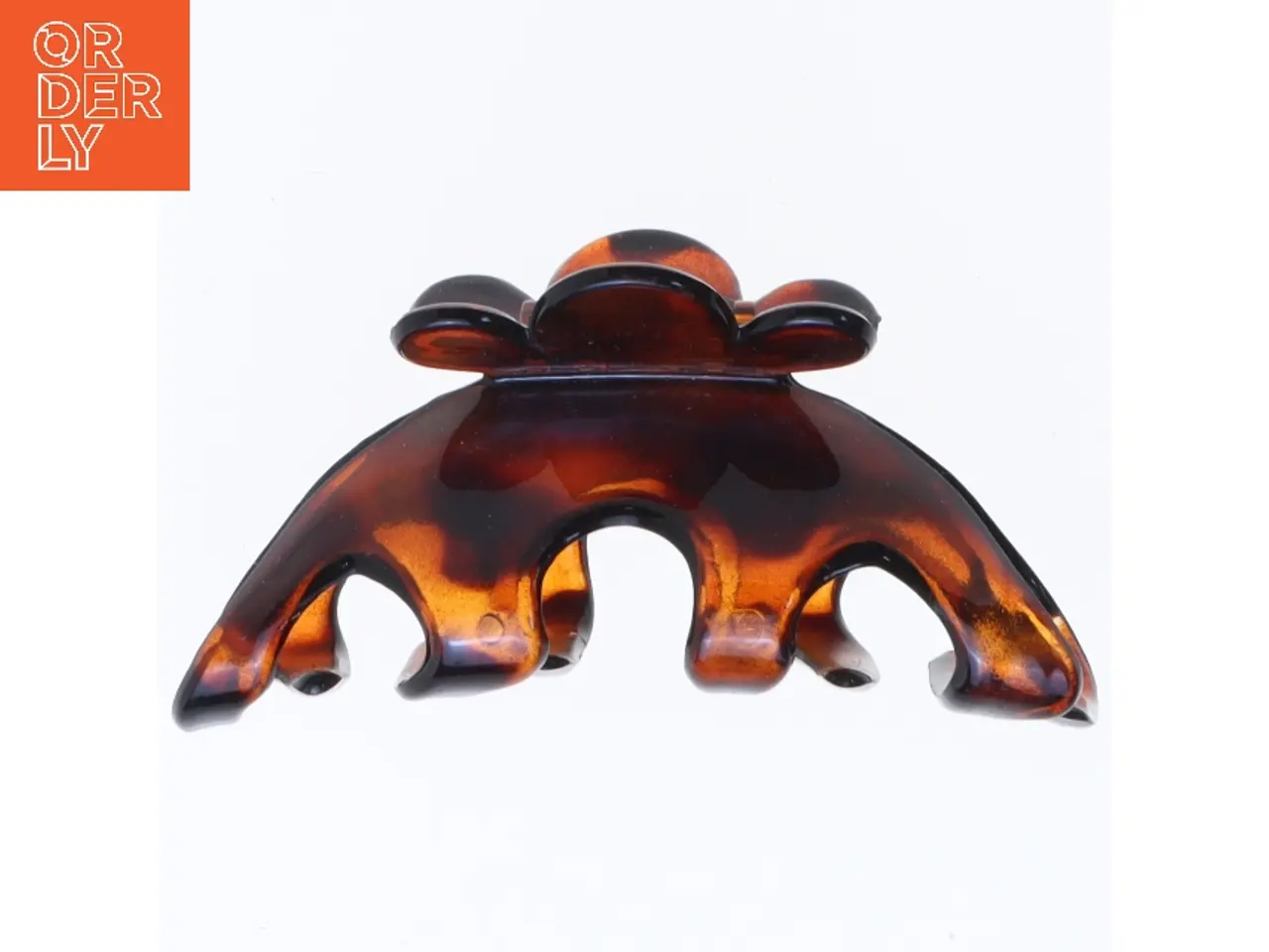 Billede 1 - Brun hårklo 9x4 cm (str. 9x4 cm)