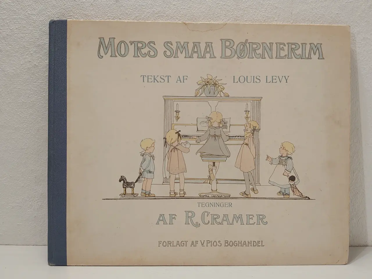 Billede 1 - Rie Cramer:Mors smaa Børnerim.1. udg. 1914,sjælden