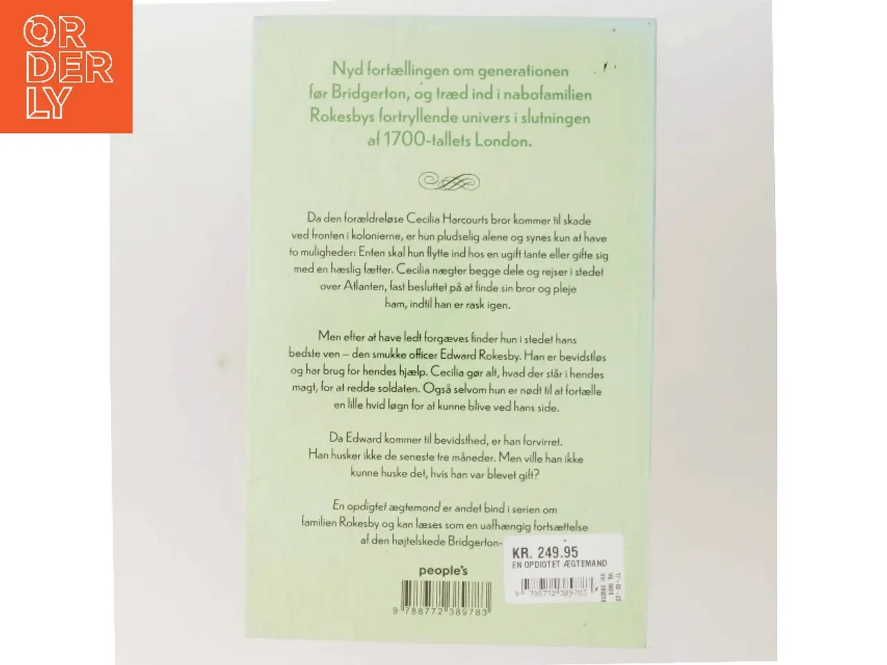 Billede 3 - En opdigtet ægtemand af Julia Quinn (Bog)