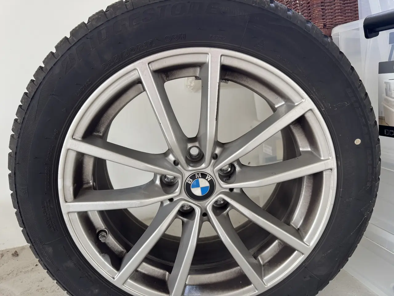 Billede 3 - BMW 330i Originale Vinterhjul på Alu fælge