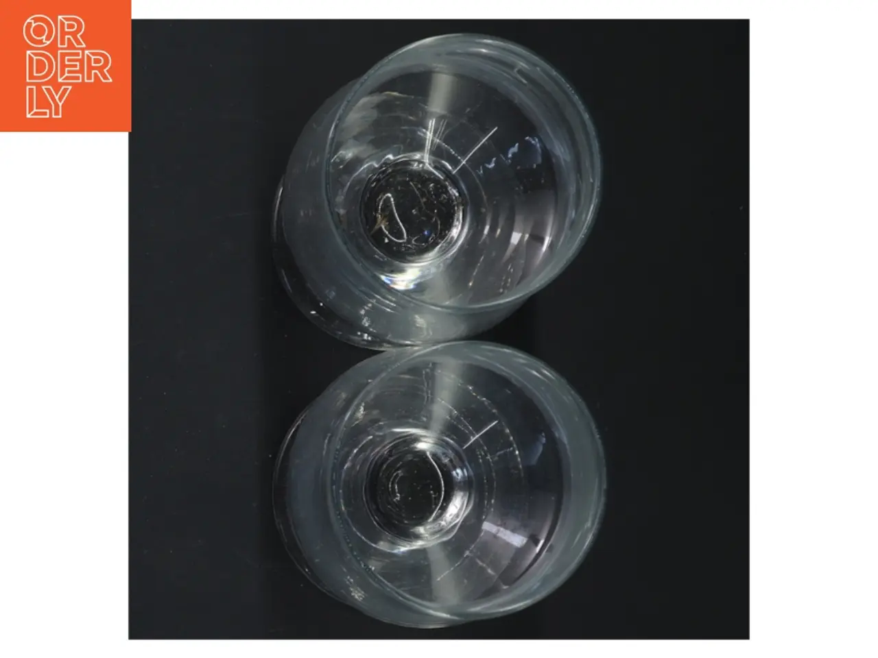 Billede 3 - Sæt med to glas (str. 13,5 cm. 2 styk)