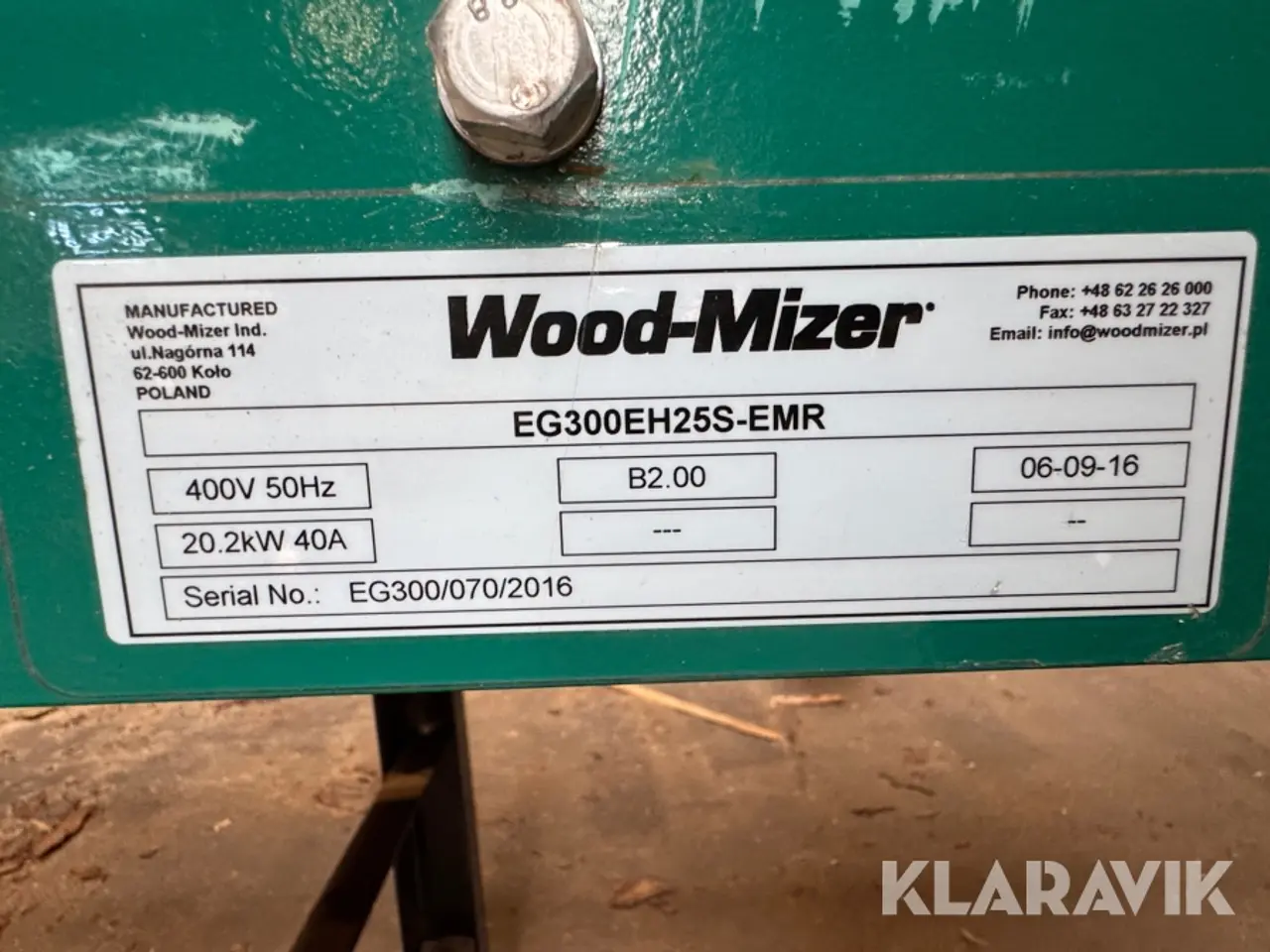 Billede 5 - Multirundsav Wood-Mizer EG300EH25S-EMR