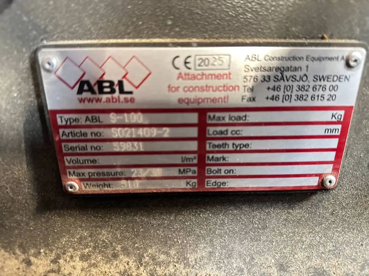 Billede 6 - ABL S100