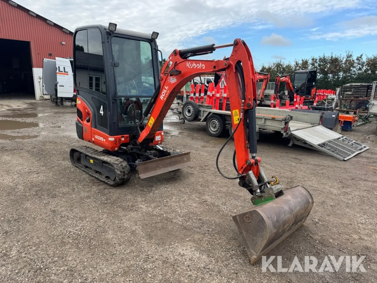 Billede 7 - Minigraver Kubota KX019-4