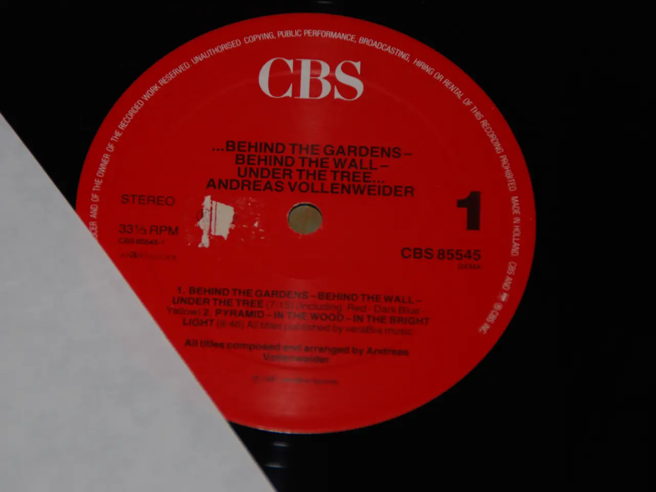 Billede 12 - 3 stk. LP - Andreas Vollenweider