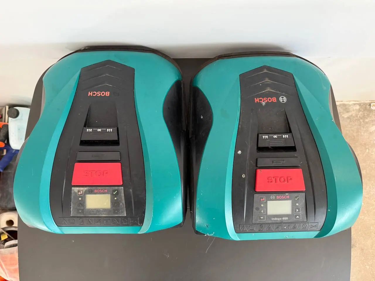 Billede 2 - Bosch Indego 350 + 400 robotplæneklippere med lade