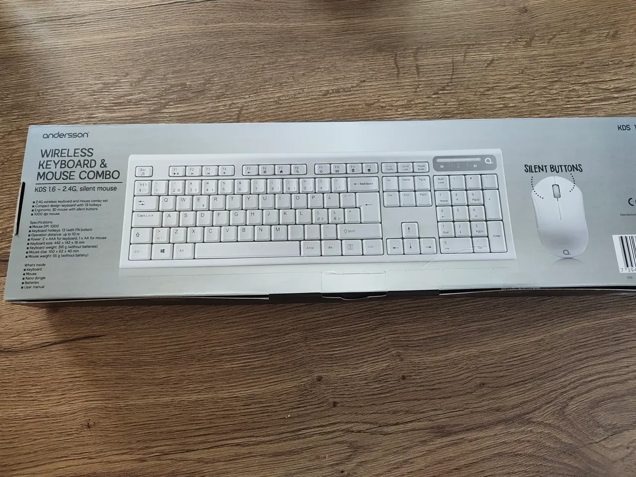 Billede 2 - Trådløst tastatur og mus