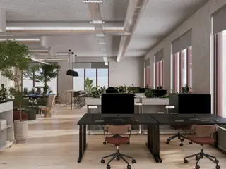 4.029 m² kontor i nybygget ejendom med stærk grøn profil og indbydnede services
