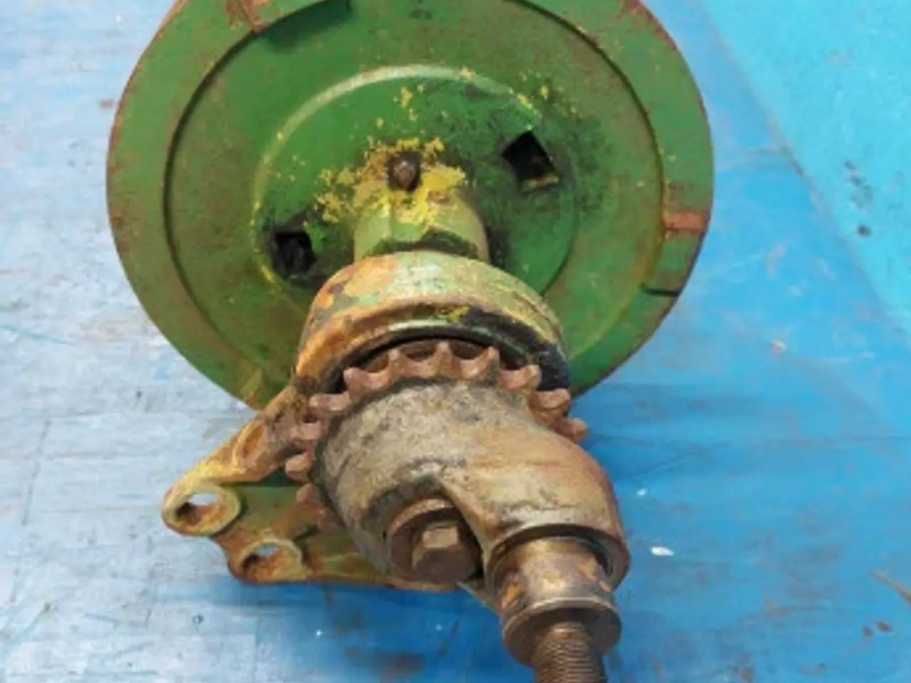 Billede 7 - John Deere 1000 14 Fod V-skive og aksel Z11169