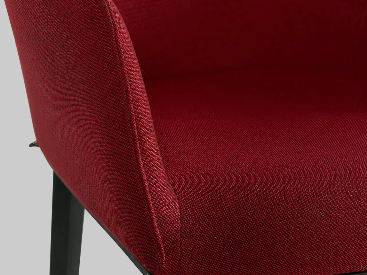 Billede 5 - Vitra Softshell Stol – Rød/Sort Stel