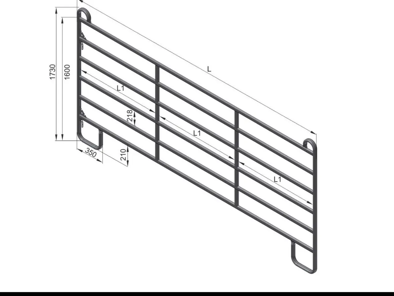 Billede 1 - Fangefold /hestehegn