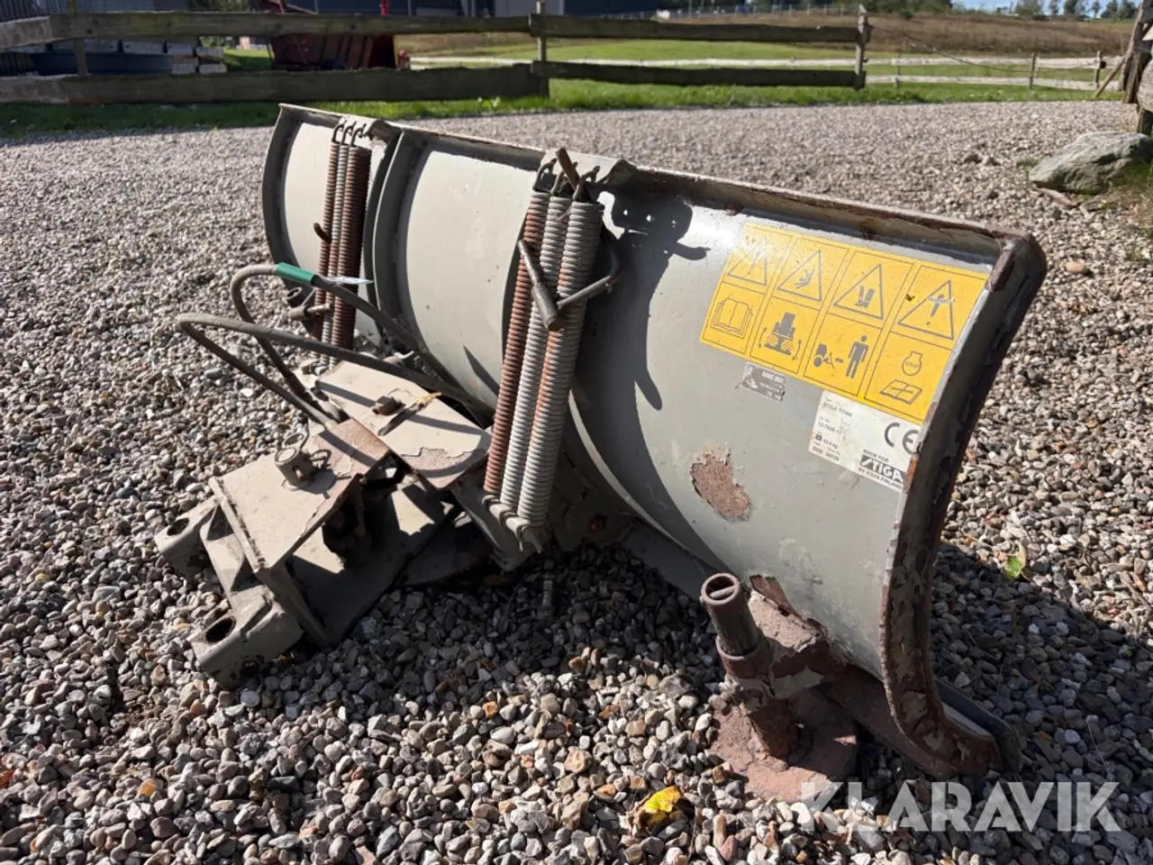 Billede 3 - Sneplov Stiga Titan hydraulisk svingbart