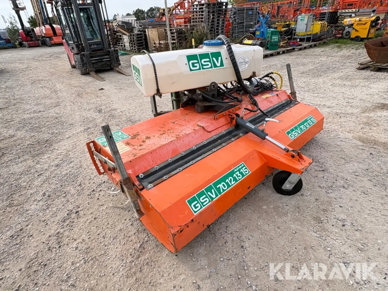 Billede 3 - Kost med opsamler og vandtank Tuchel Profi 600-230