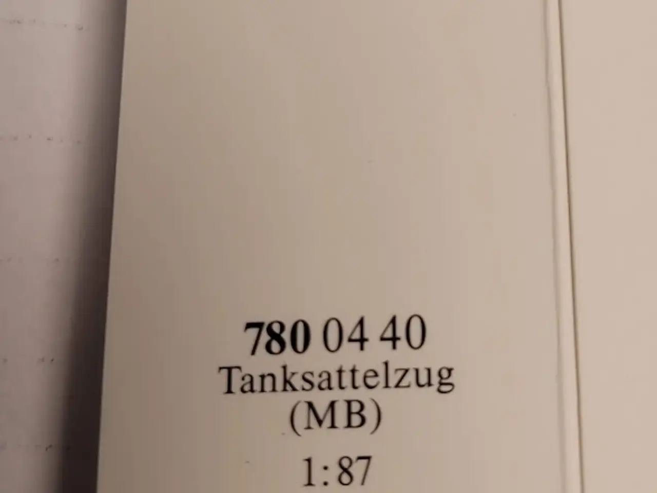 Billede 5 - Mercedes sættevognstræk - ARAL tanktrailer, str.H0