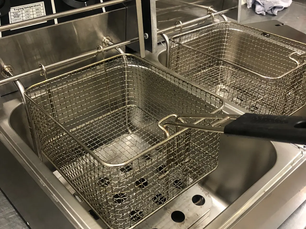 Billede 1 - Cafeudstyr - dobbelt frituregryde