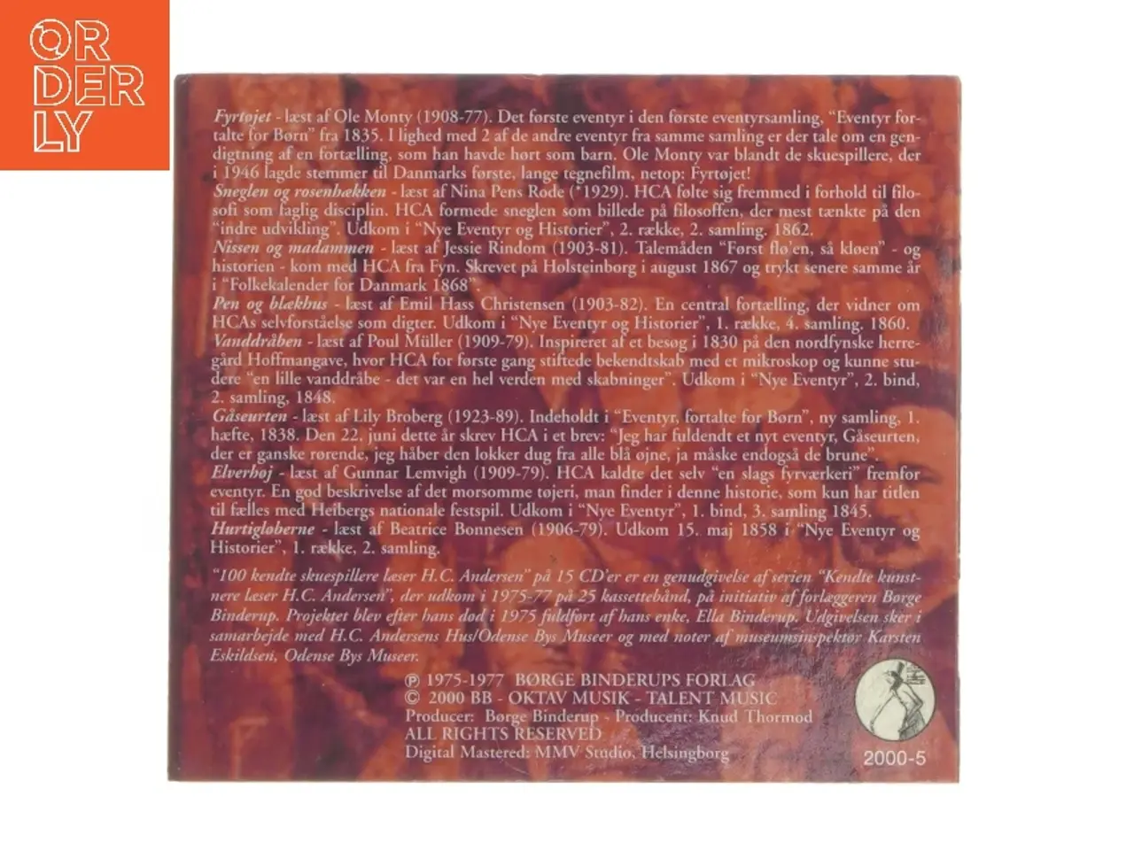 Billede 2 - H.C. Andersen Audiobook CD