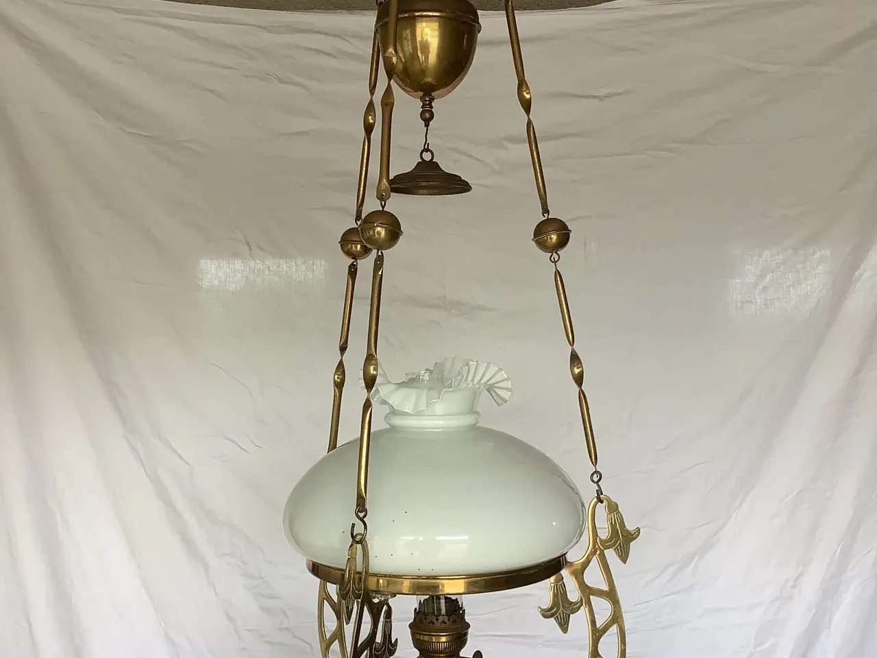 Billede 1 - Petroleums Loftlampe
