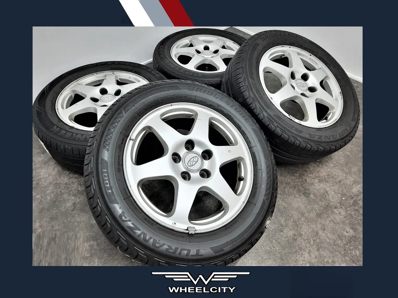 Billede 1 - 5x114,3 16" ET46, Hyundai fælge