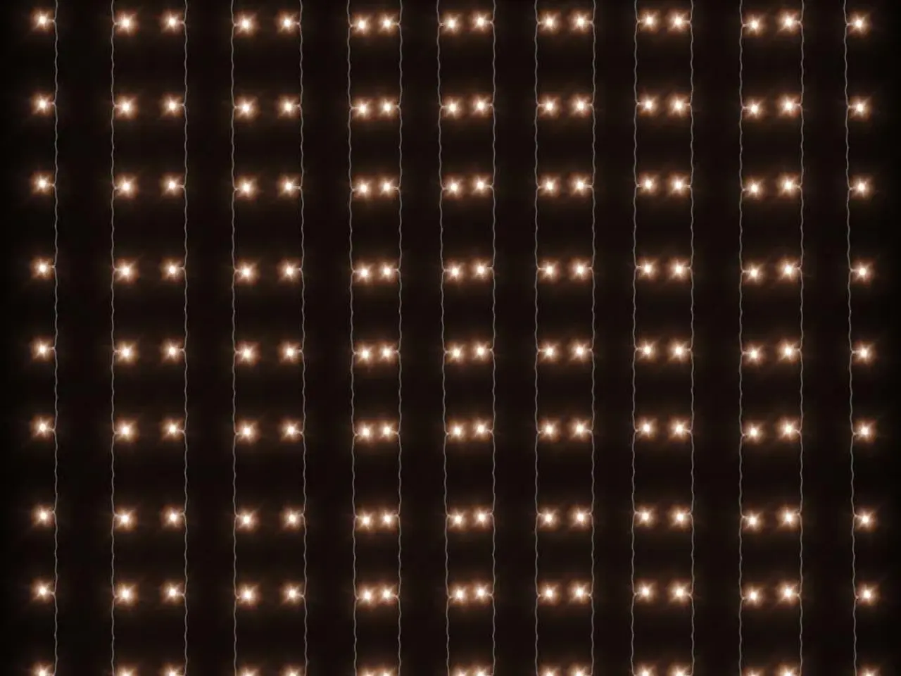 Billede 4 - Lysgardin 3x3 m 300 LED'er 8 funktioner varm hvid