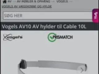 Holder til PlayStation/dvd under TV