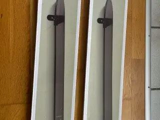 2 stk. Ny/ubrugt glashylde