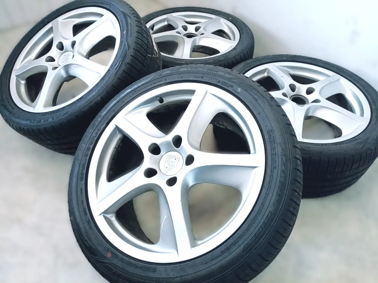 Billede 2 - 5x130 20" ET60 nav 71,6ø PORSCHE sommersæt