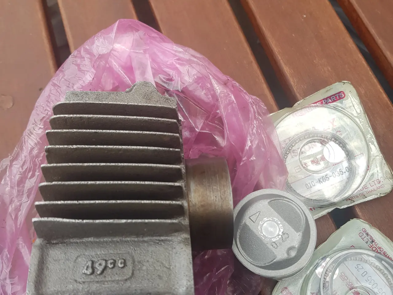 Billede 1 - Original Aluminum 65cc cyklind til honda cd50, dax