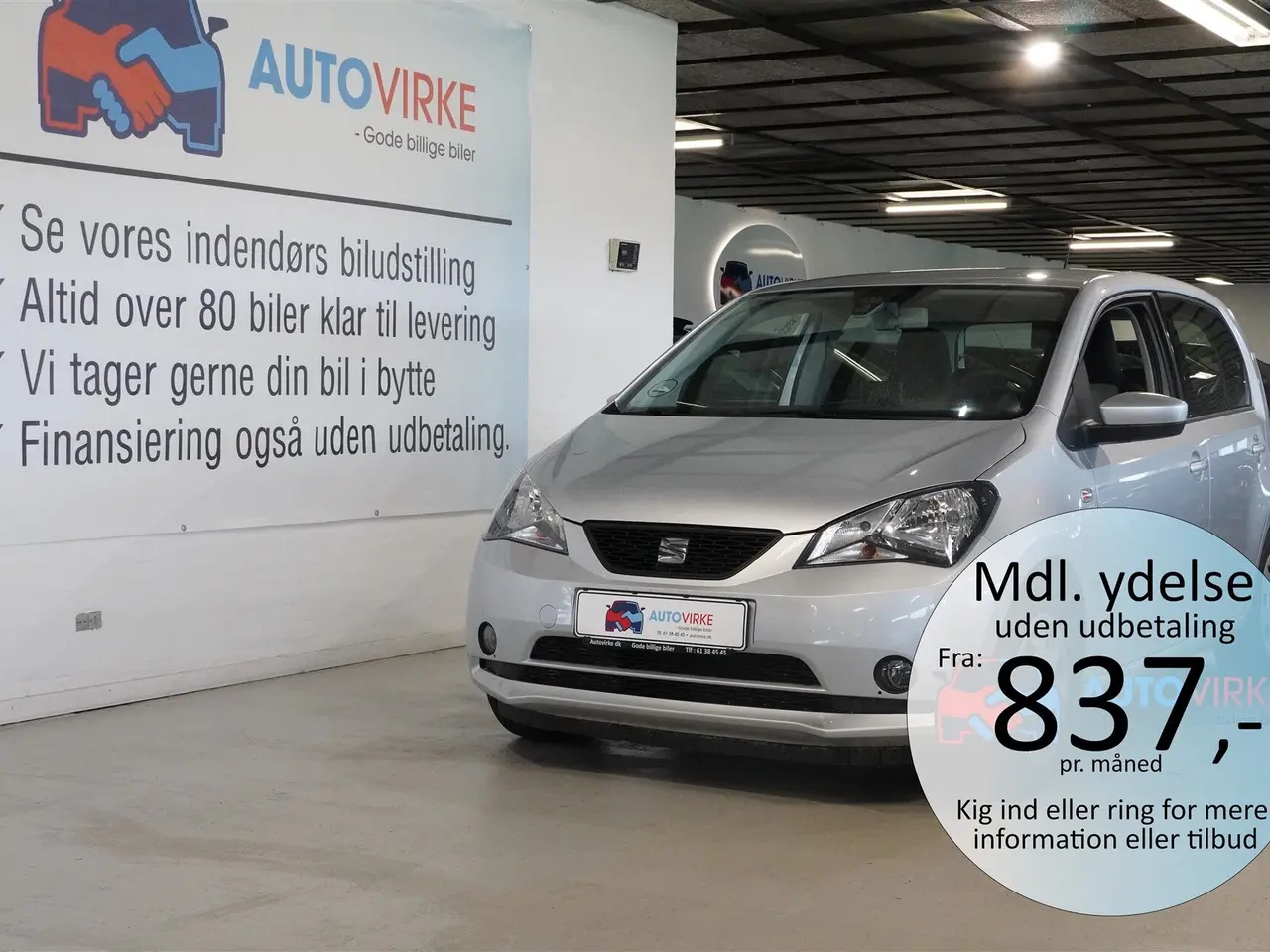Billede 1 - Seat Mii 1,0 MPI Style Start/Stop 75HK 5d