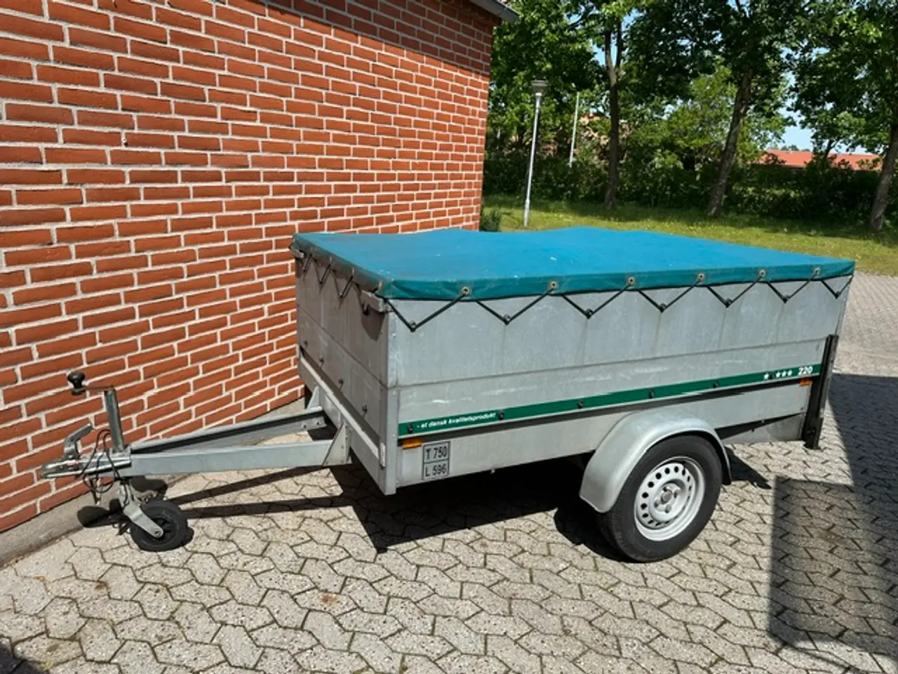 Billede 1 - Euro Camp-let 220 trailer (750 kg) m/ høje sider, 