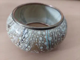 Flot bredt vintage armbånd fra 60'erne/70'erne