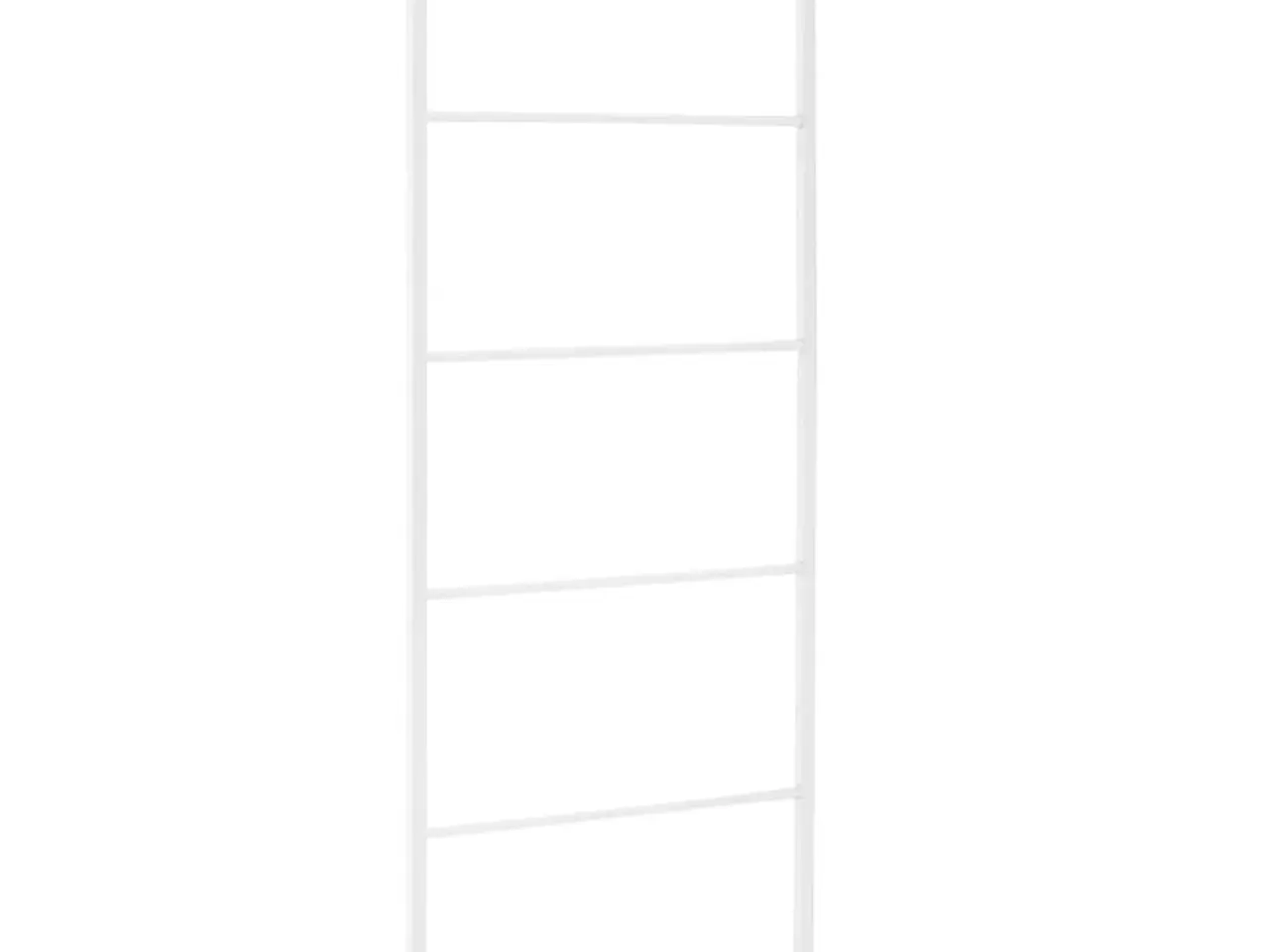 Billede 4 - Håndklædestativ hvid 45x10x115 cm stål