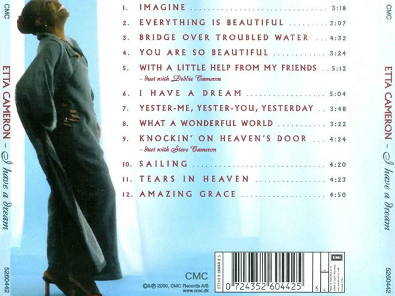 Billede 2 - Etta Cameron – I Have A Dream – CD