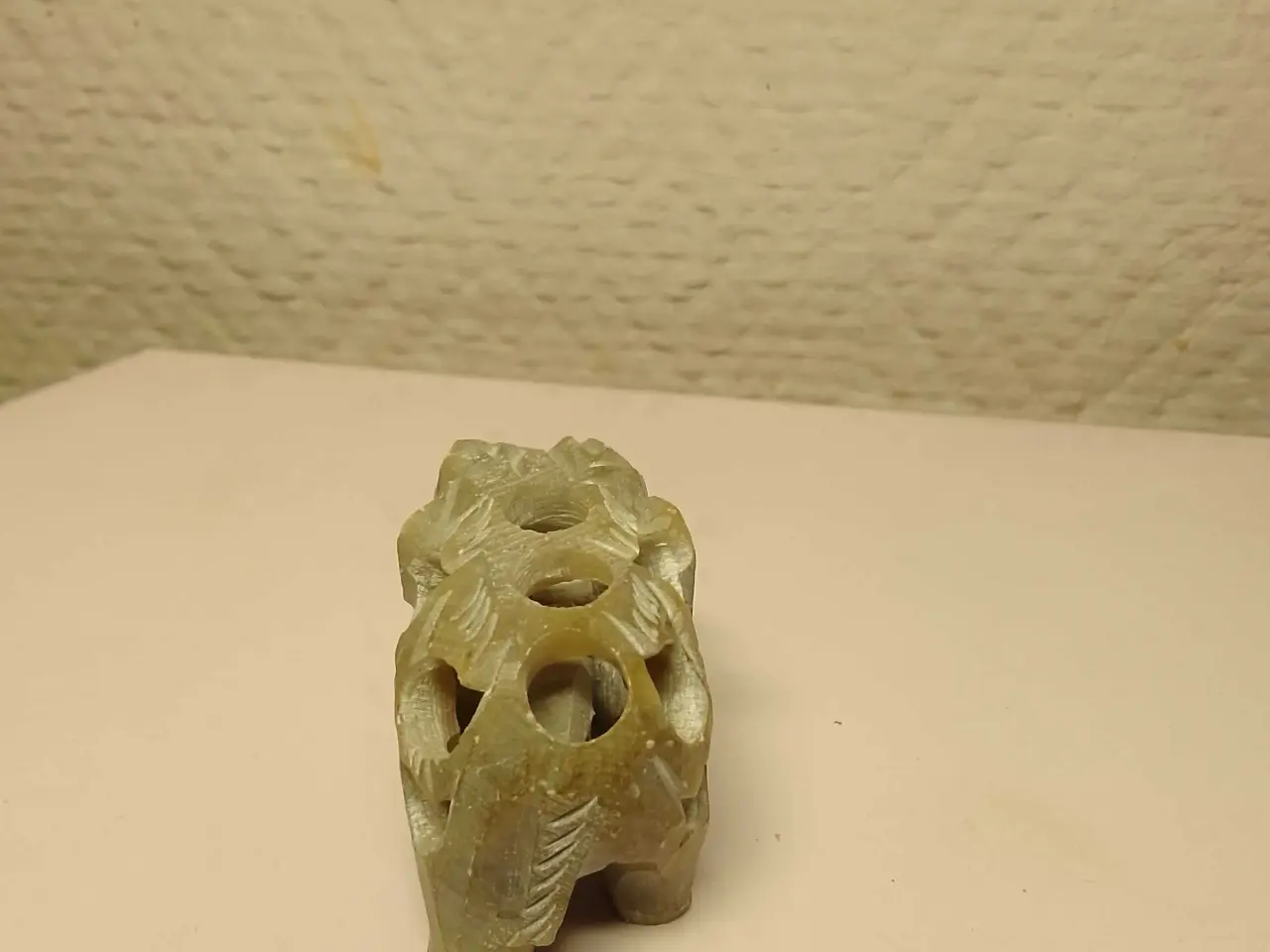 Billede 11 - Miniature elefant til fx sættekasse. I sten