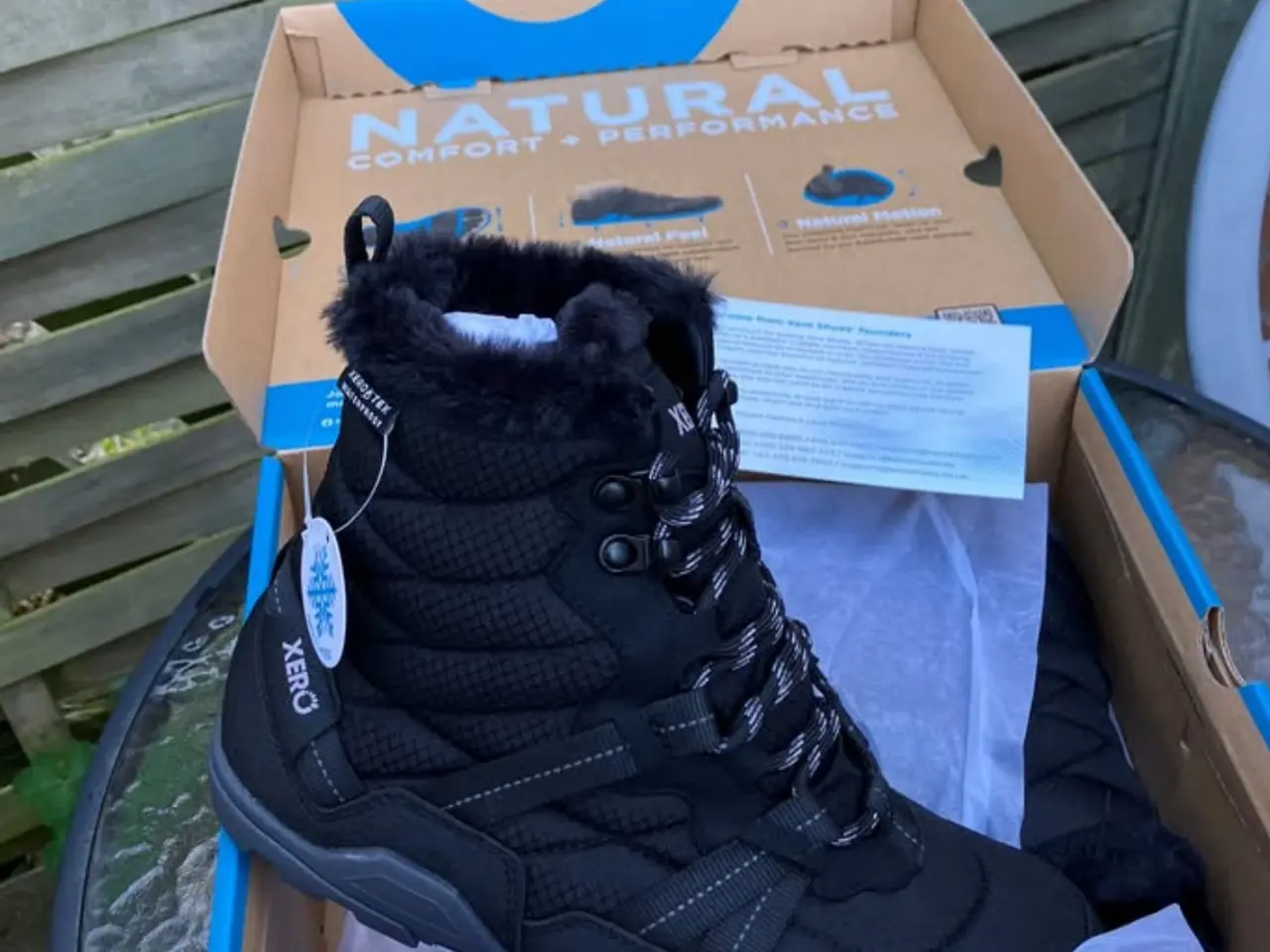 Billede 1 - Xero shoes Alpine str. 38.5 sort
