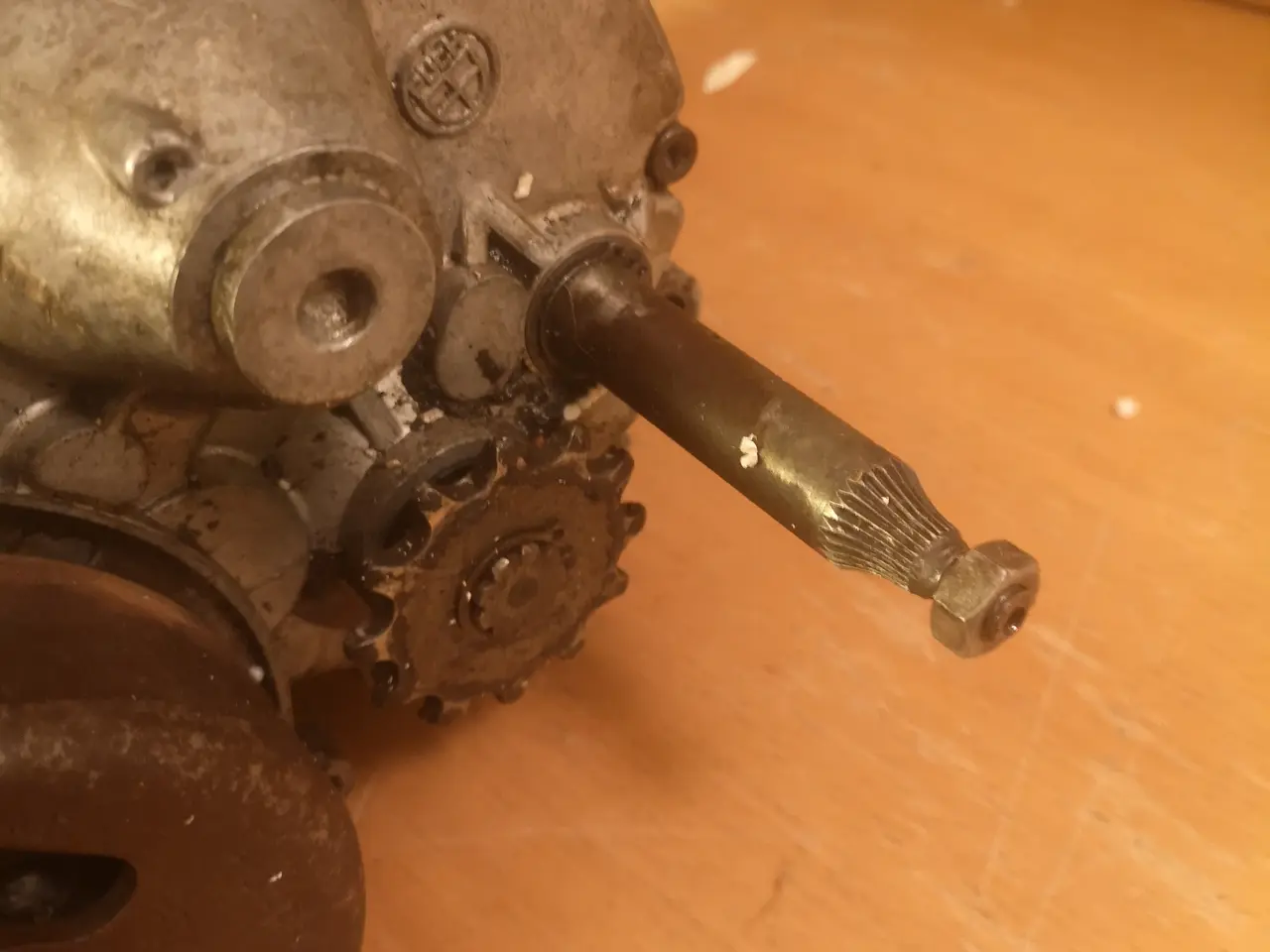 Billede 5 - Puch 4 gears motor