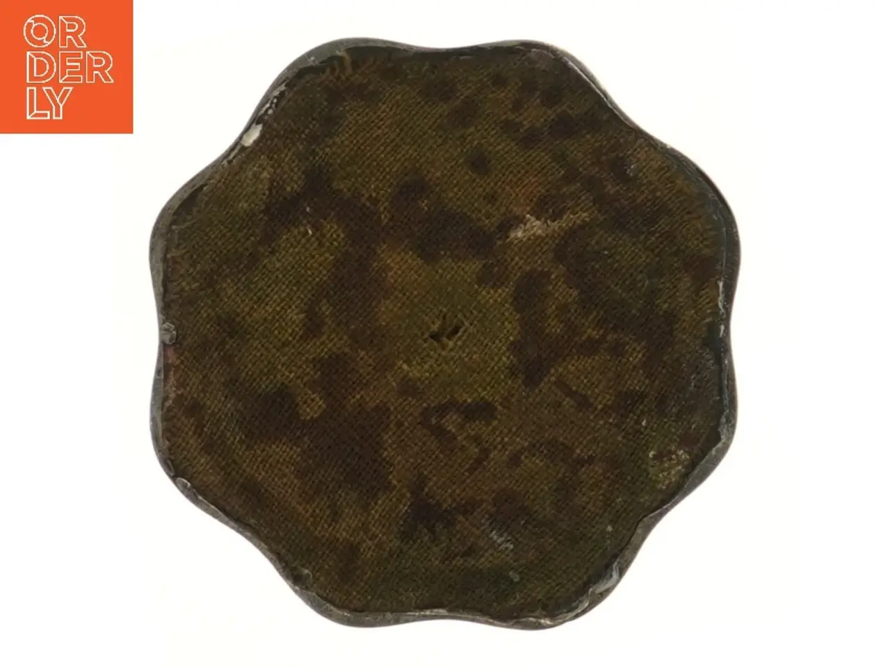 Billede 2 - Antik lysestage i pletsølv (str. 24 cm)