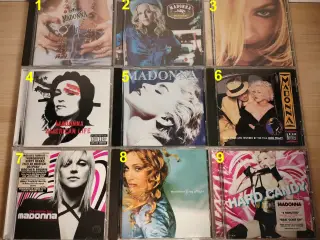 Madonna CD'er: 14 Titler