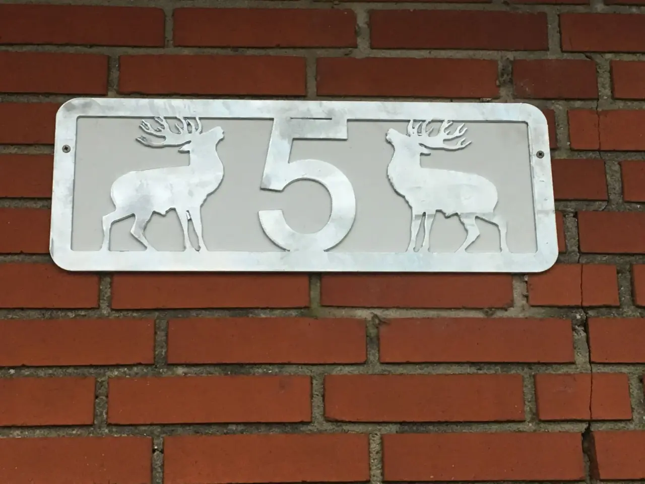 Billede 6 - Husnummer skilt
