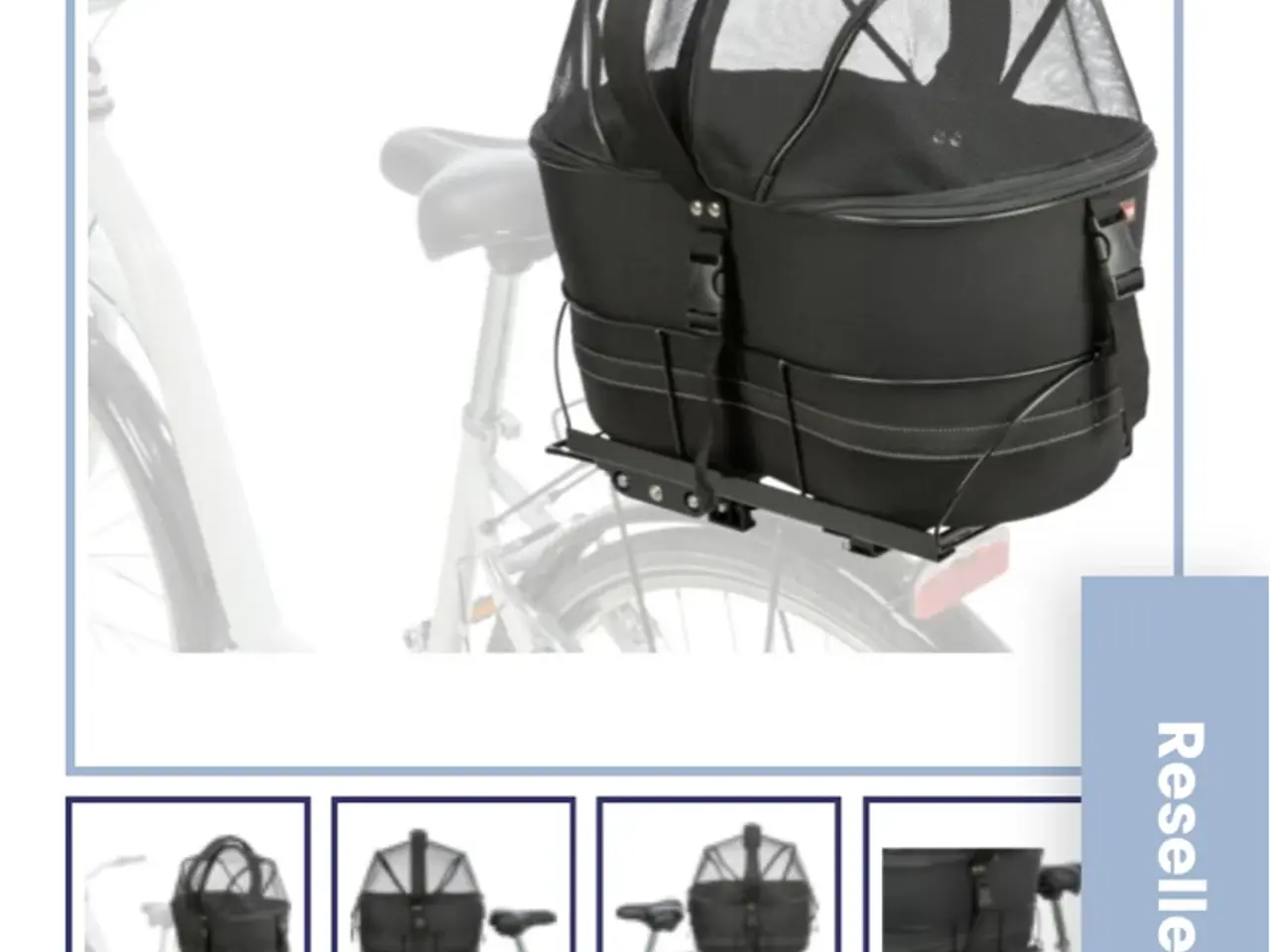 Billede 4 - Hunde cykel transporttaske Trixie