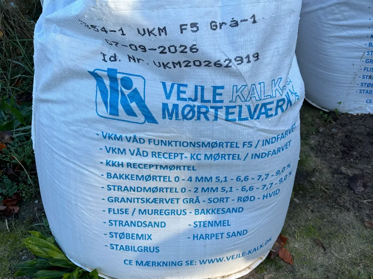 Billede 1 - Mørtel, Vejle kalk
