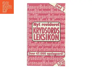 Nyt revideret krydsordsleksikon. Del 1 af Uoplyst (Bog)