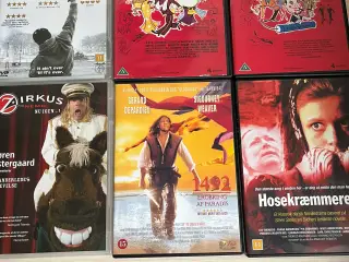 Mange forskellige DVD