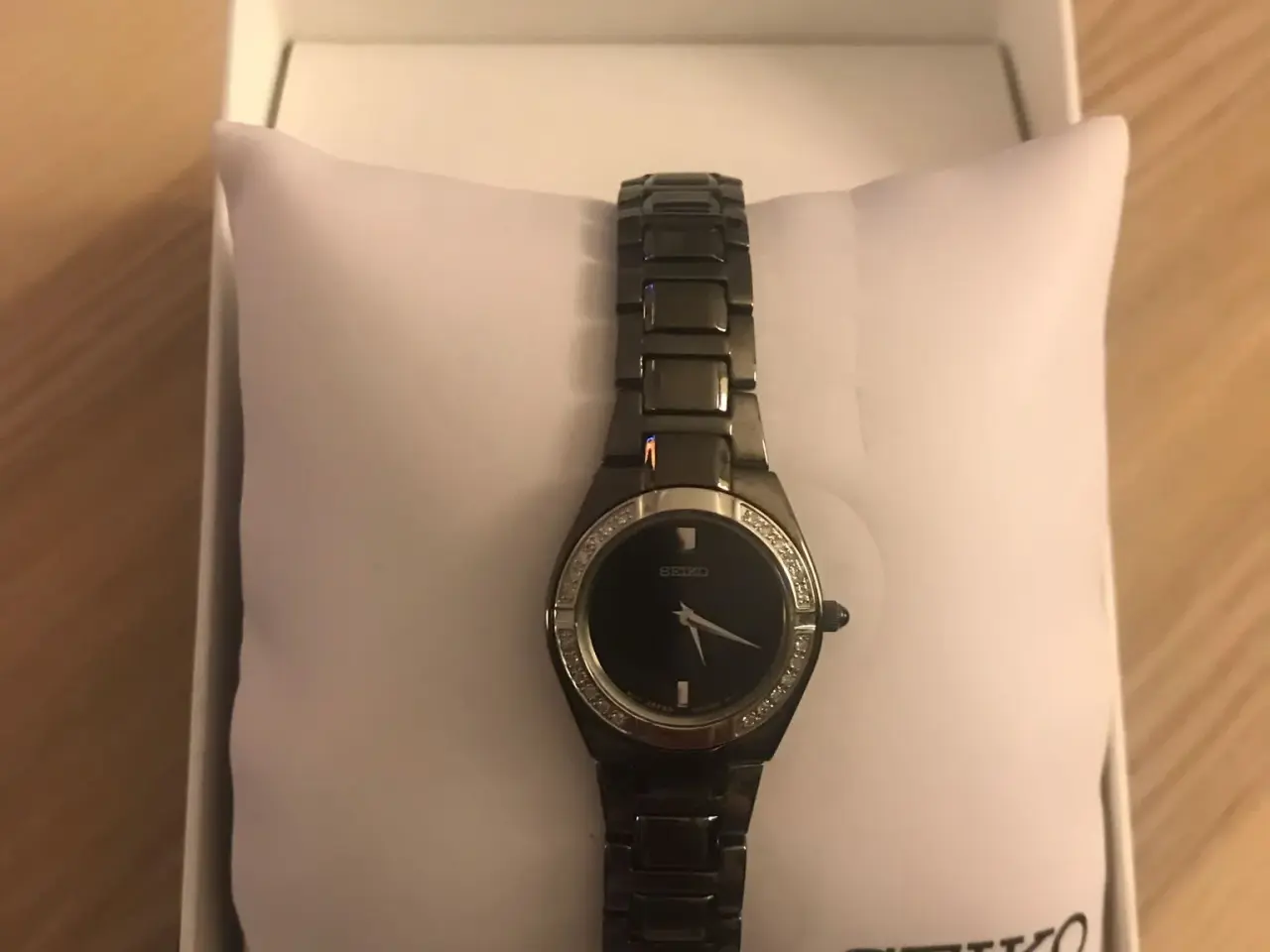 Billede 7 - Seiko dameur med zirkoner - gaveidé
