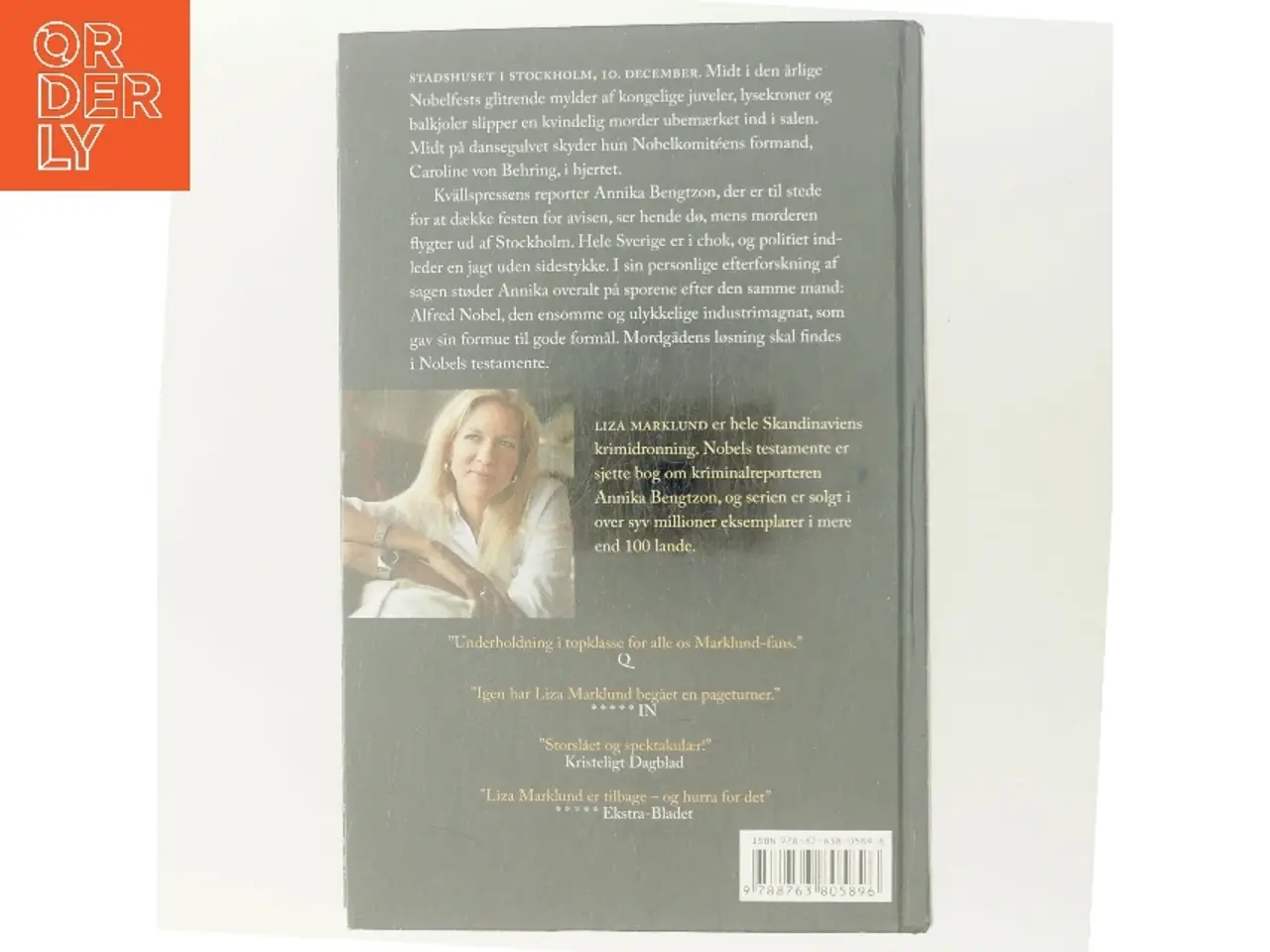 Billede 3 - Nobels testamente af Liza Marklund (Bog)