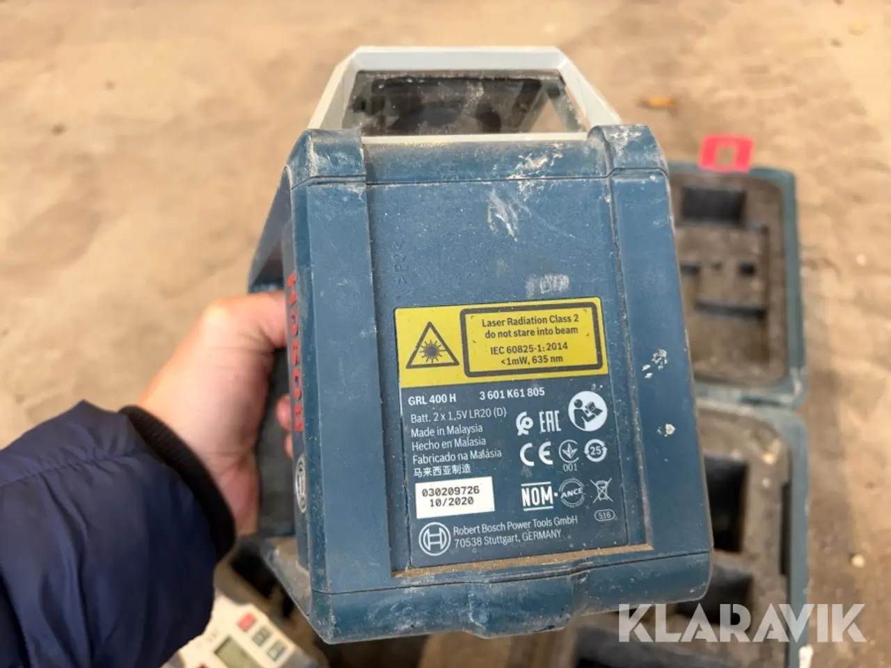 Billede 4 - Laser Bosch GRL 400 H Professional med modtager
